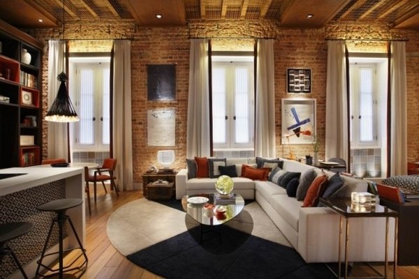 loft daire dekorasyonu 20