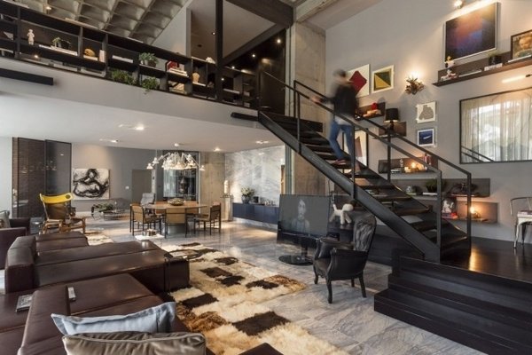 loft daire dekorasyonu 7