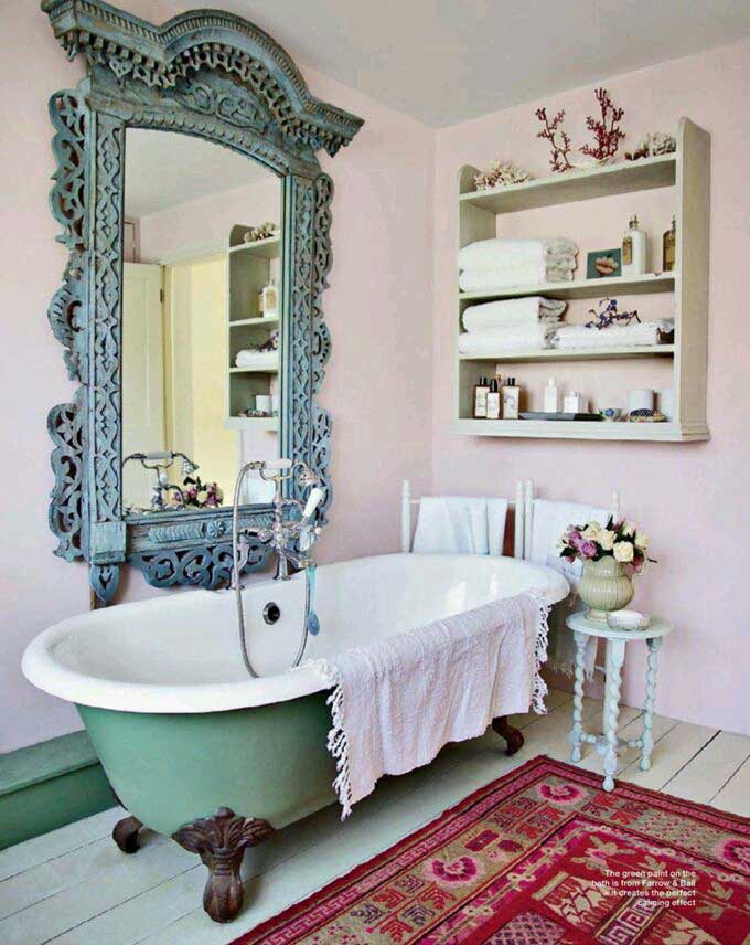 banyo için büyük ayna