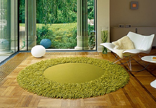 yesil-makarna-modelli-yuvarlak-hali