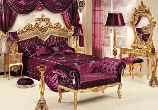 altin-sarisi-oymali-mor-baslikli-luks-yatak-odasi-modeli