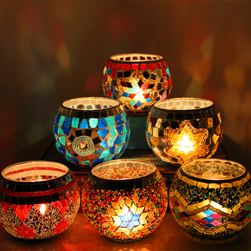 samdan-avrupa-retro-romantik-mum-isiginda-aksam-yemegi-cam-mumluk-suuml