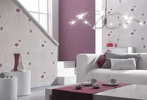 Pembe-gri-desenli-salon-duvar-kağıt-modeli