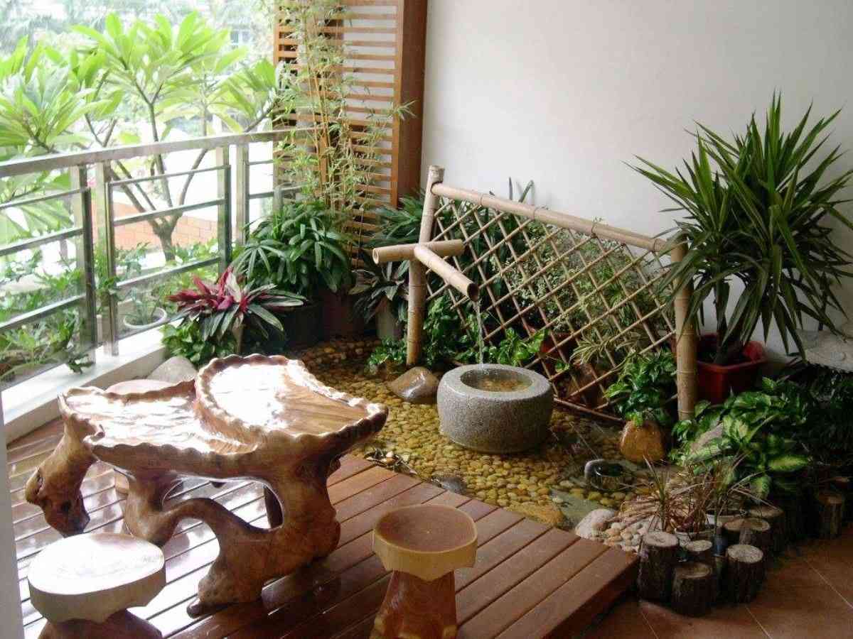 balkon dekorasyonu