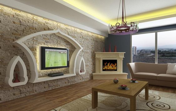 alçıpan TV üniteleri,
