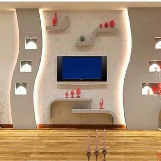 alçıpan TV üniteleri