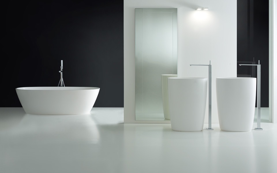 İtalyan tarzı banyo dekorasyonlari