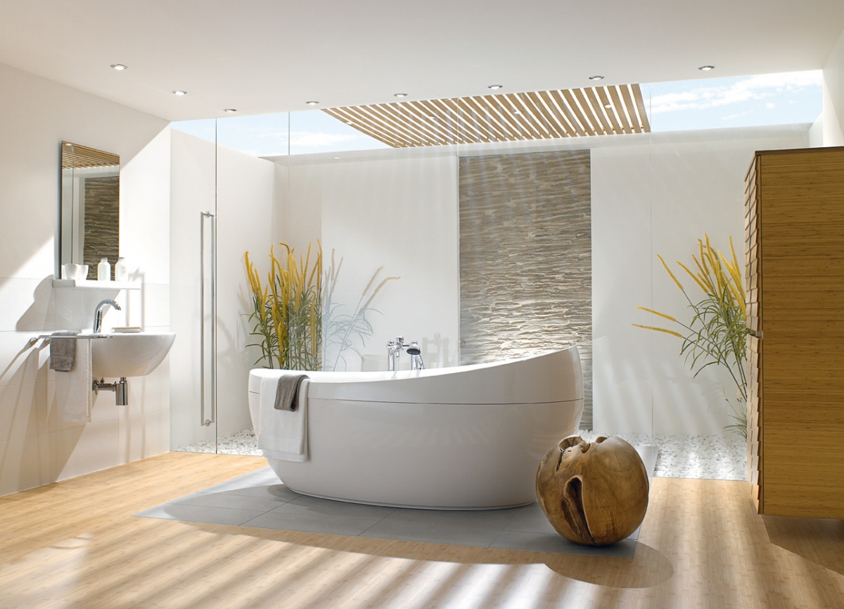 İtalyan tarzı banyo dekorasyonu