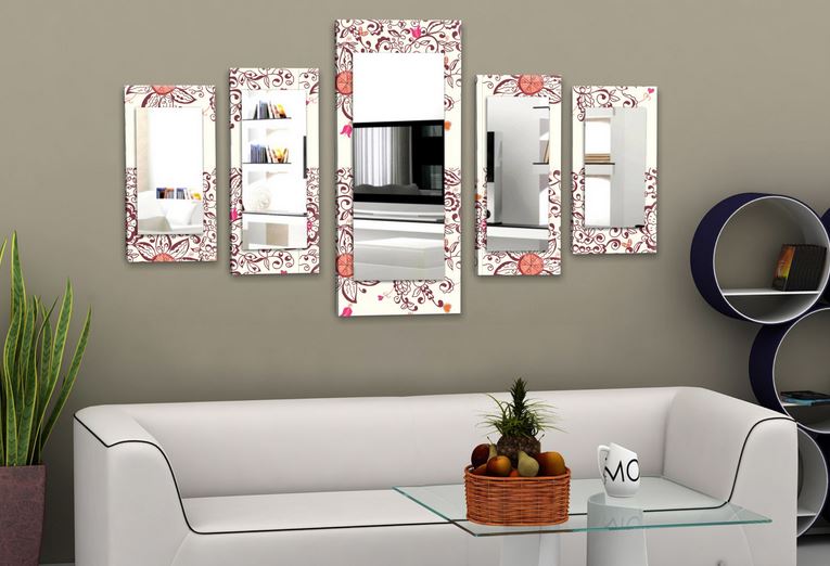 5 parçalı ayna modeli