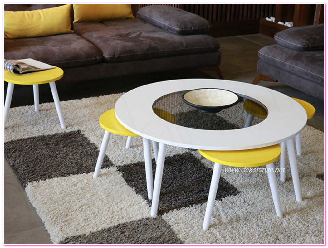 Amazing Yeni Moda Zigonlu Orta sehpa Kullanışlı Modern Sehpa Modelleri