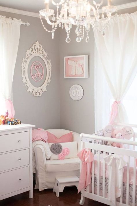 Chic Tiny Bebek Yatak Odası Dekorasyon Fikirleri